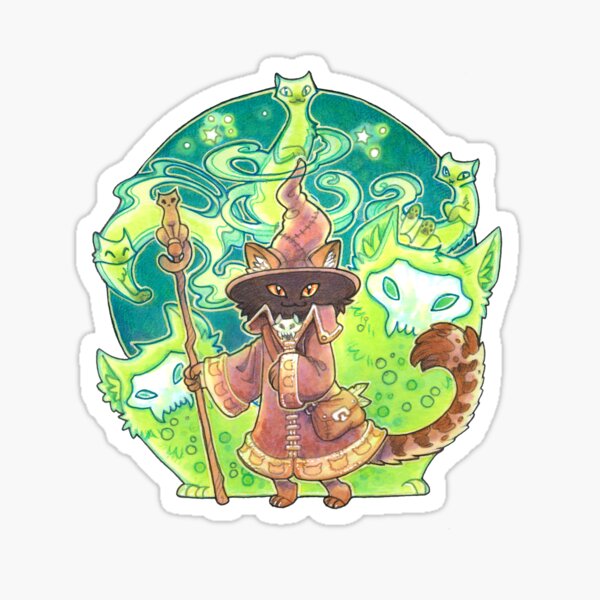 Nekomancer Sticker