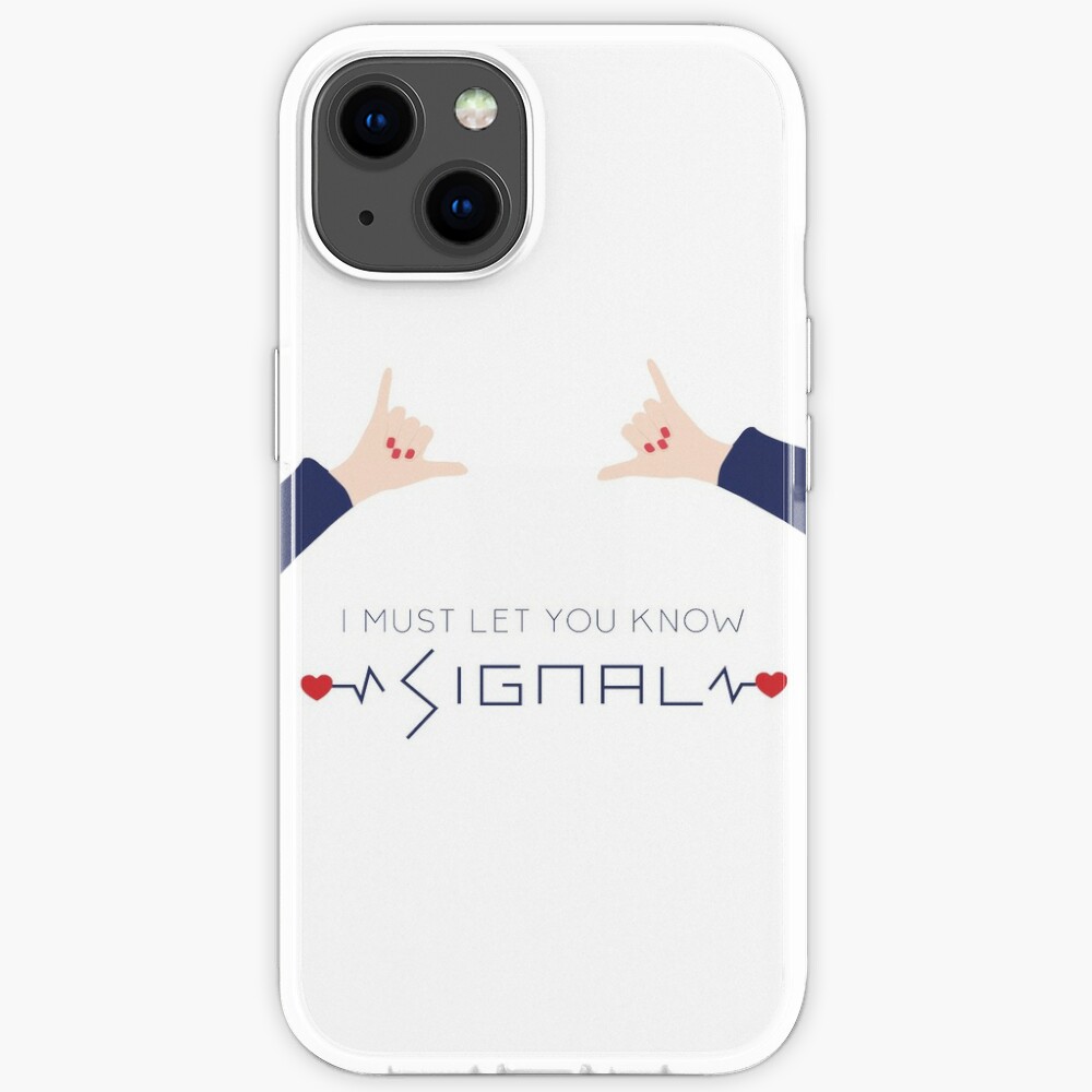 Twice Signal Cute Kpop Song Lyrics Typography Iphone Case For Sale By Mschubbybunny Redbubble