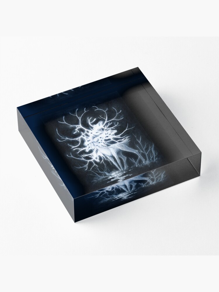 Alternate view of LED exposed Acrylic Block