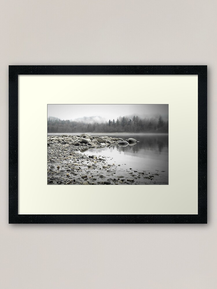 Alternate view of Fraser River Framed Art Print