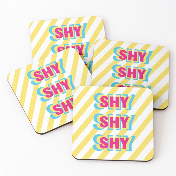 Item preview, Twice Shy Shy Shy | Cute Kpop Song Lyrics Typography designed and sold by mschubbybunny.