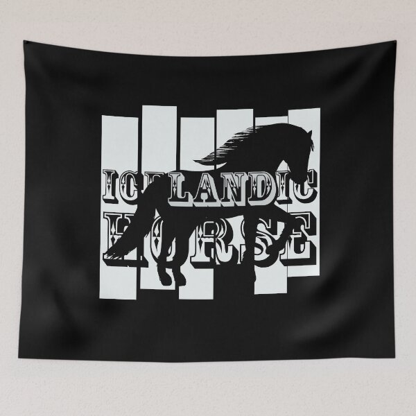 Item preview, Icelandic Horse: Iceland Horse Tölt Pony Merch designed and sold by iLambdaChi.