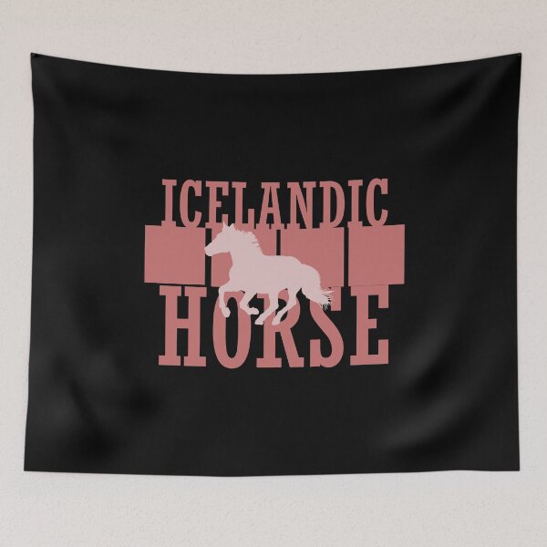 Item preview, Icelandic Horse: Iceland Horse Tölt Pony Merch designed and sold by iLambdaChi.