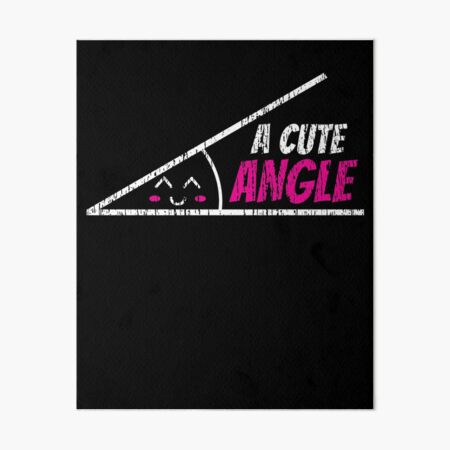 A Cute Acute Angle Geometry | Sticker