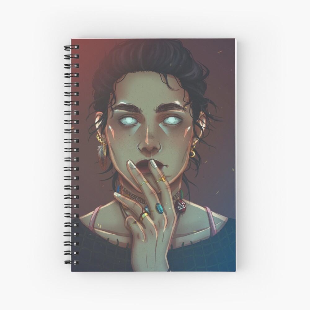 Item preview, Spiral Notebook designed and sold by dancingdinosaur.