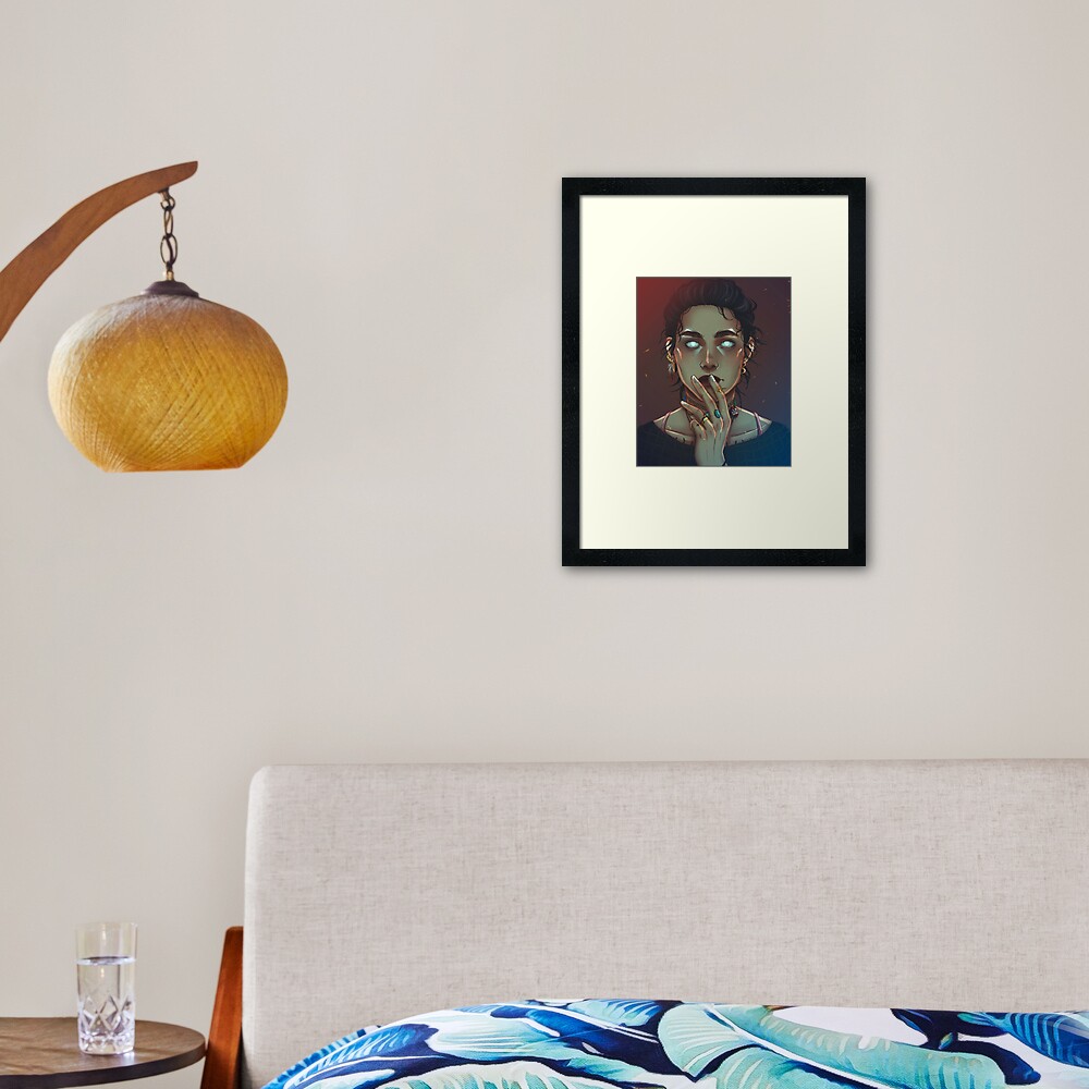 Item preview, Framed Art Print designed and sold by dancingdinosaur.