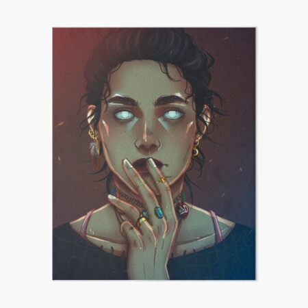 Blue Sargent - Dark Art Board Print