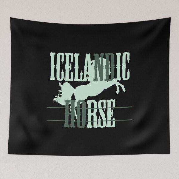 Item preview, Icelandic Horse: Iceland Horse Tölt Pony Merch designed and sold by iLambdaChi.