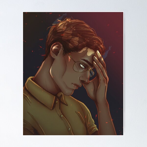 Item preview, Richard Gansey III - Dark designed and sold by dancingdinosaur.