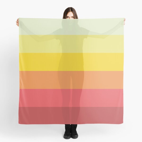 Dégradé de feu Foulard