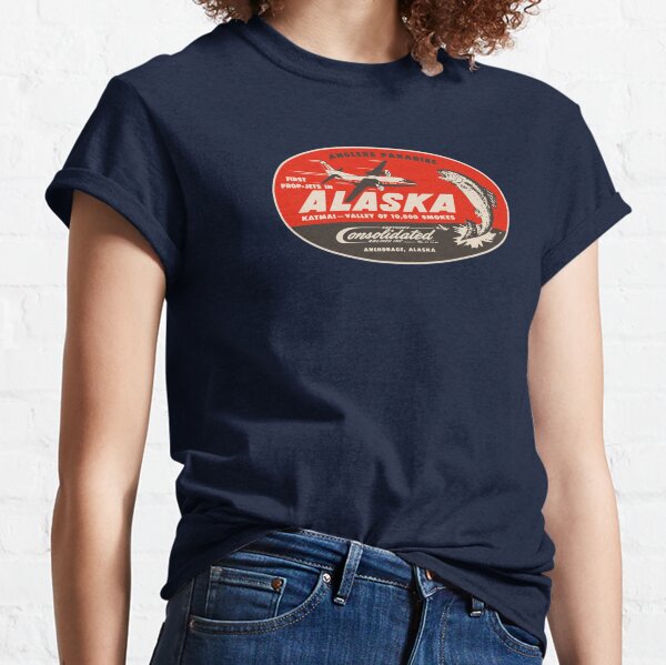 Alaska Shirt Salmon Fishing the Last Frontier Alaska 