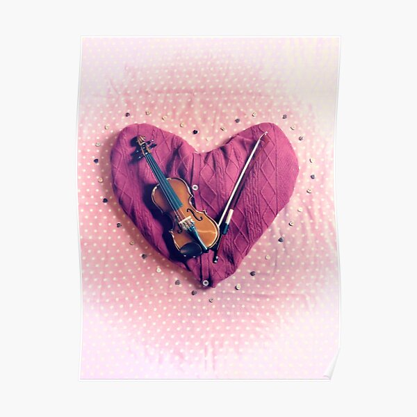 Love Violin Poster