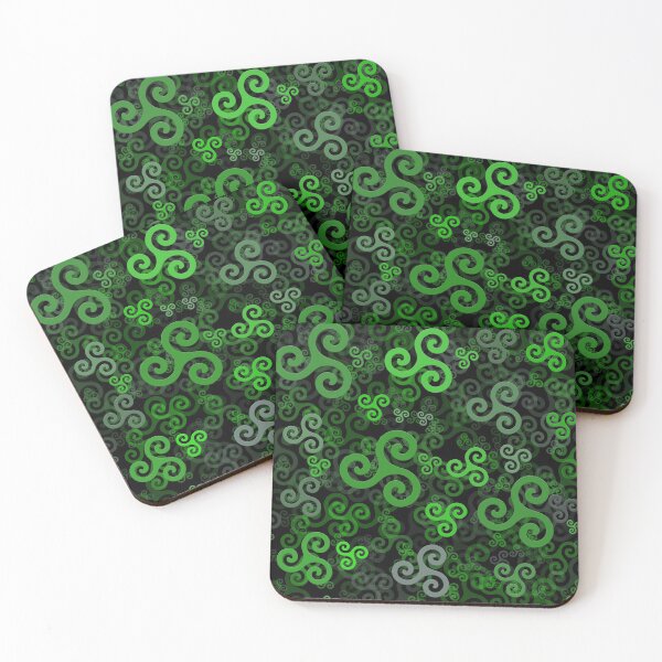 Item preview, Triskele triskelion in green  designed and sold by joshuayule.