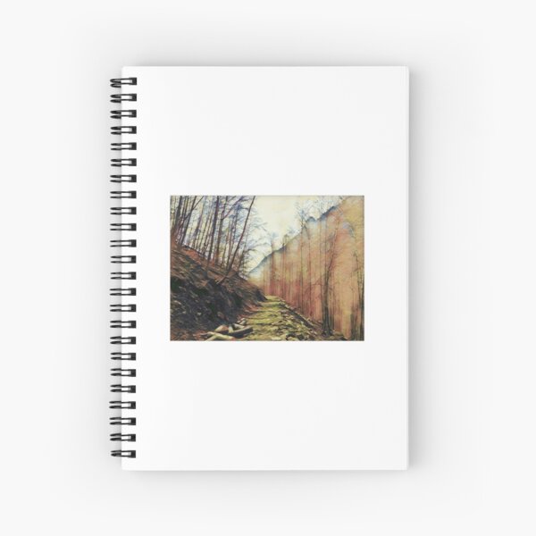 Autumn forest Spiral Notebook