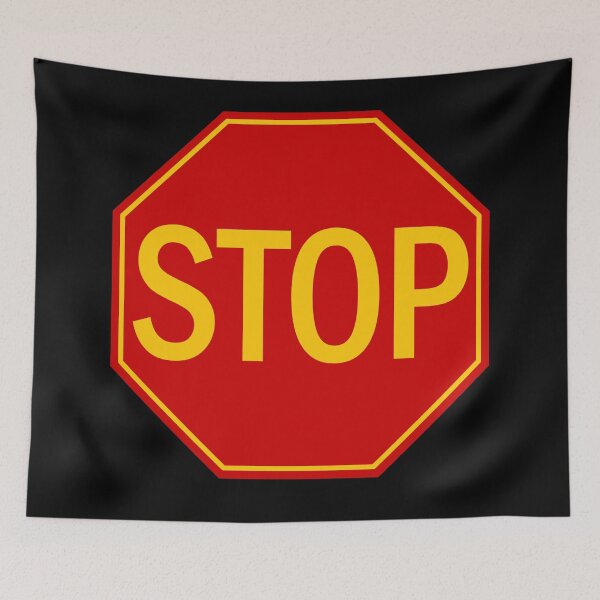 Item preview, STOP SIGN - NIGERIA designed and sold by WOOFANG.