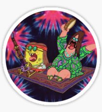 Psychedelic Sponge Sticker