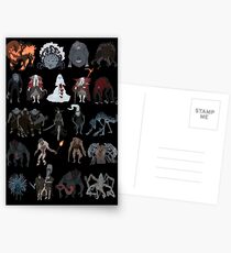 Postales Bloodborne - chalice dungeons bosses