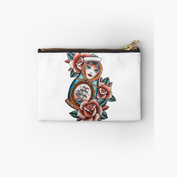 Item preview, Traditional Russian Doll Tattoo Design designed and sold by FOREVER TRUE TATTOO.