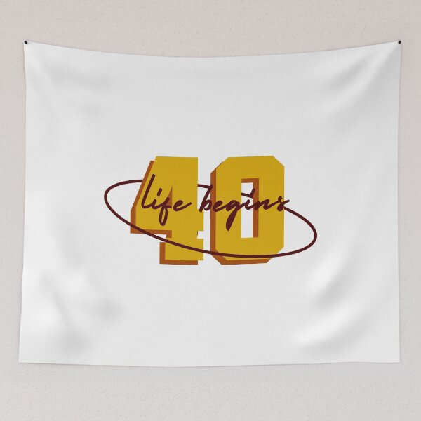 Item preview, 40 Life begins birthday gift idea designed and sold by NeXore.