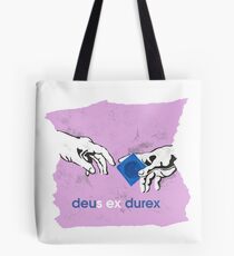 Deus Ex Durex Tote Bag