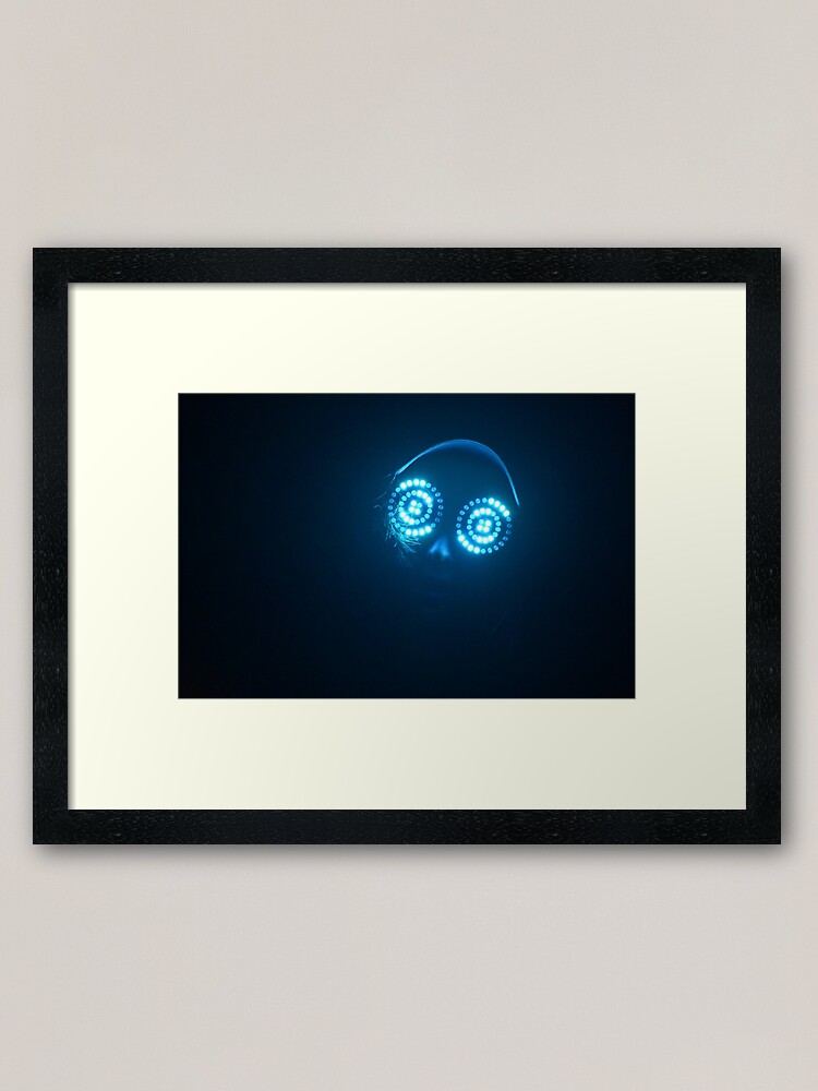 Deadmau5 Rezz Face Logo Official Framed Art Print By Daviide Redbubble