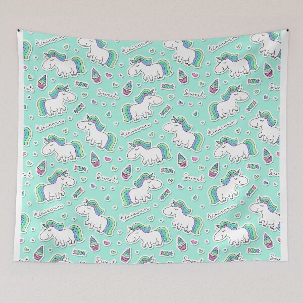 Item preview, Cute Blue Unicorn designed and sold by iamdanry.