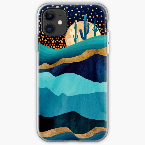 Indigo Desert Night iPhone Soft Case