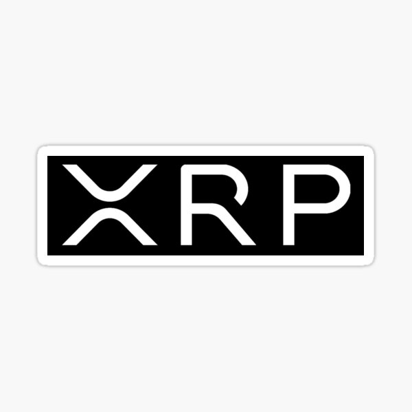 XRP Boxed Sticker