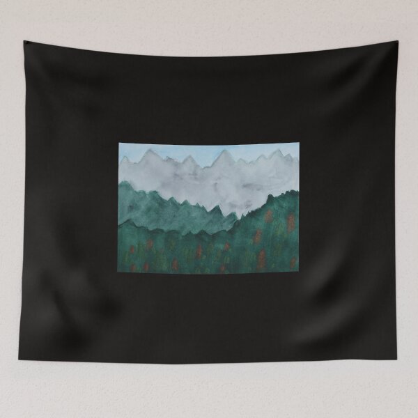 Item preview, Layers and Layers of Trees in the Distance designed and sold by lisavonbiela.