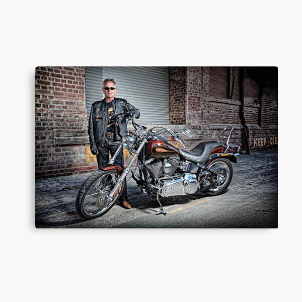 Gaz and HD! Canvas Print