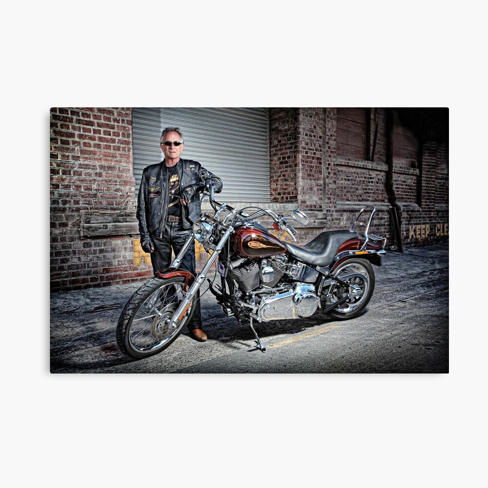 Gaz and HD! Canvas Print