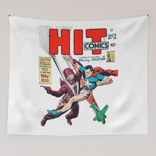 Item preview, VINTAGE SUPERHERO ART designed and sold by NCAmericana.
