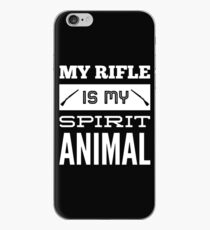 My Rifles Is My Spirit Animal iPhone Case