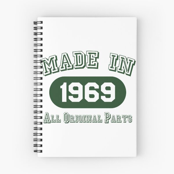 Item preview, 50th Birthday Gifts Made In 1969 All Original Parts designed and sold by ThreadsNouveau.