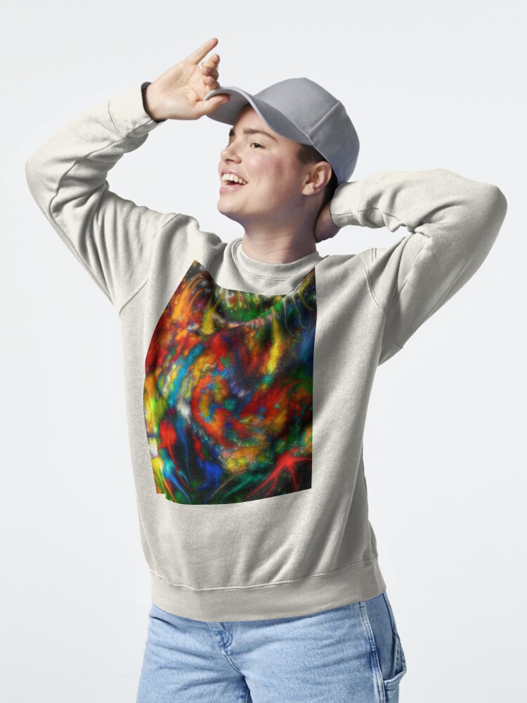 Pullover Sweatshirt, Color Me Brightly. designed and sold by Hound-B