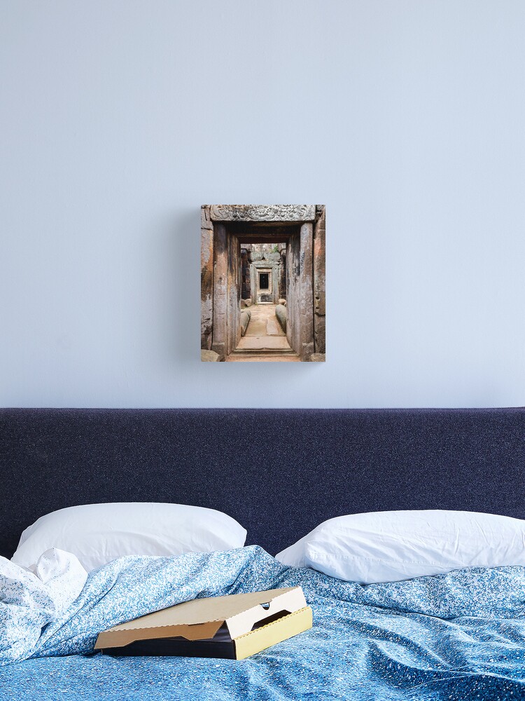 Thumbnail 2 of 3, Canvas Print, Ancient Doorway designed and sold by darren-j-mcleod.