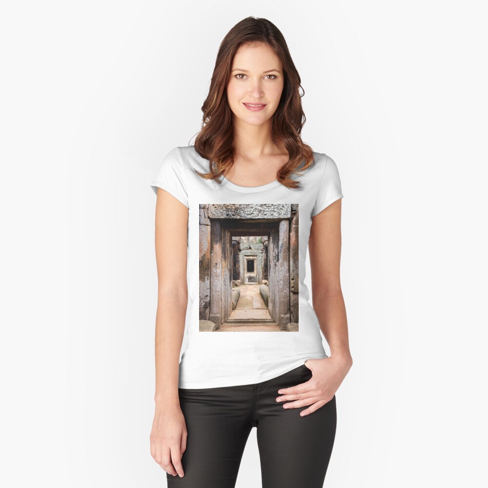 Item preview, Fitted Scoop T-Shirt designed and sold by darren-j-mcleod.