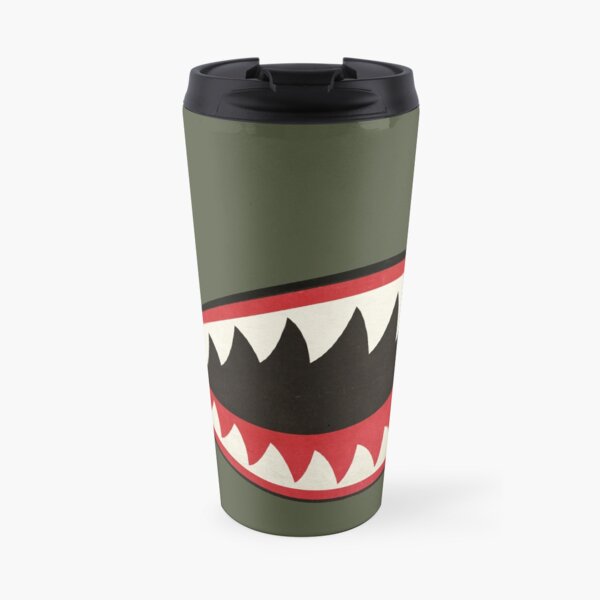 Flying Tigers Nose Art Travel Mug