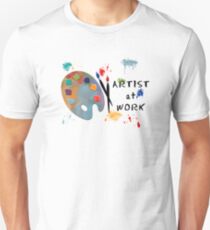 Camiseta unisex Artist At Work