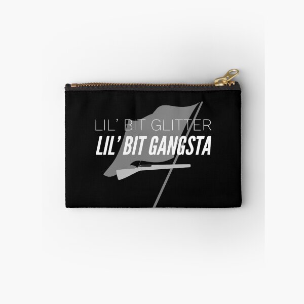 Item preview, Lil' Bit Glitter Lil' Bit Gangsta designed and sold by TotalDesign.