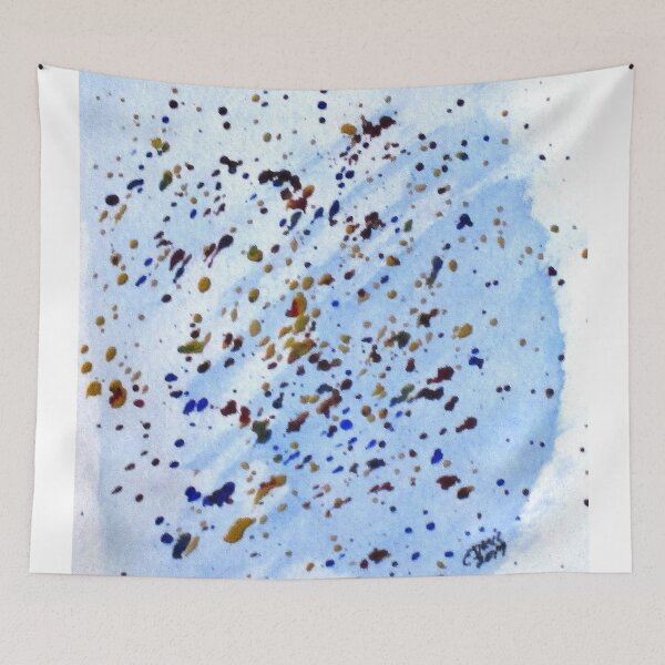 Artikelvorschau, Art Doodle No. 39 Blue Splatter entworfen und verkauft von Clyde J. Kell.