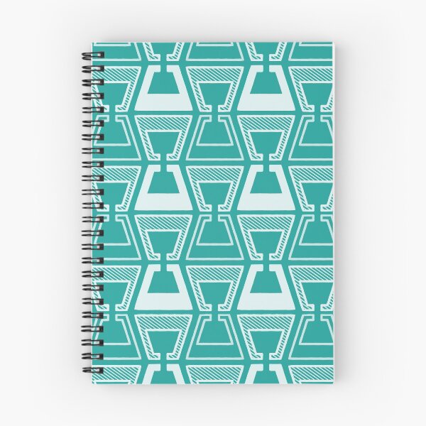 Item preview, Hourglass - Geometric Pattern (Turquoise) designed and sold by Mario Patterns.