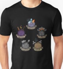 Camiseta ajustada Combinación de dados DnD 5º