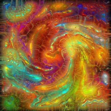 Artwork thumbnail, Z366 Colorful Abstract. by Hound-B