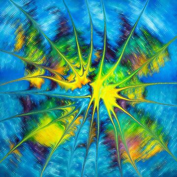Artwork thumbnail, HBN0001 Colorful Abstract. by Hound-B