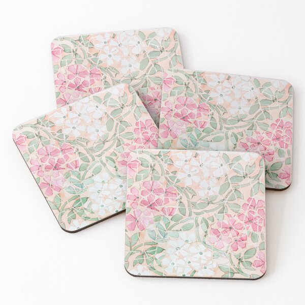 Item preview, Barcelona Park Guell Tile Mosaic Floral Print 4 designed and sold by CaravaggioHouse.
