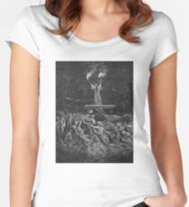 Witches Dancing at a Sabbath - Unknown Doré Women's Fitted Scoop T-Shirt