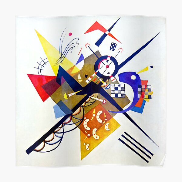 Wassily Kandinsky Luminoso Poster For Sale By Dejavustudio Redbubble