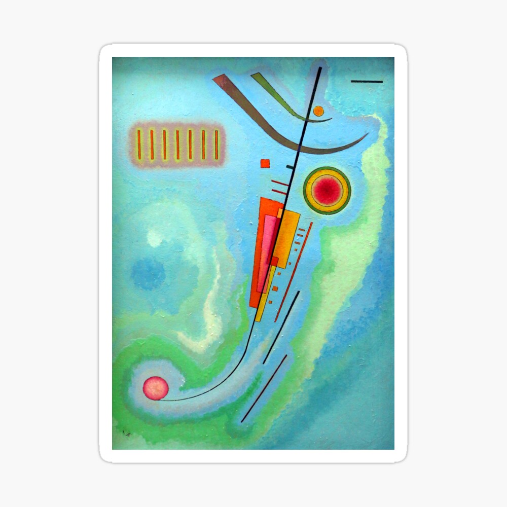 Wassily Kandinsky Luminoso Poster For Sale By Dejavustudio Redbubble