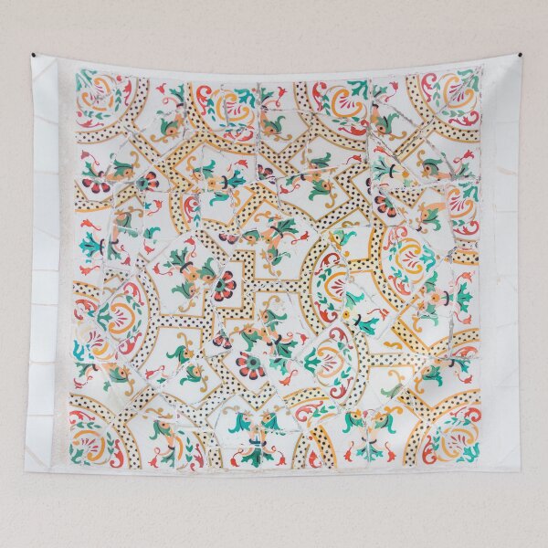 Item preview, Barcelona Park Guell Tile Mosaic Print 2 designed and sold by CaravaggioHouse.
